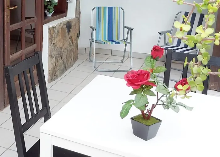 Private Sunny Terrace - Secure Bike Or Board Lockup